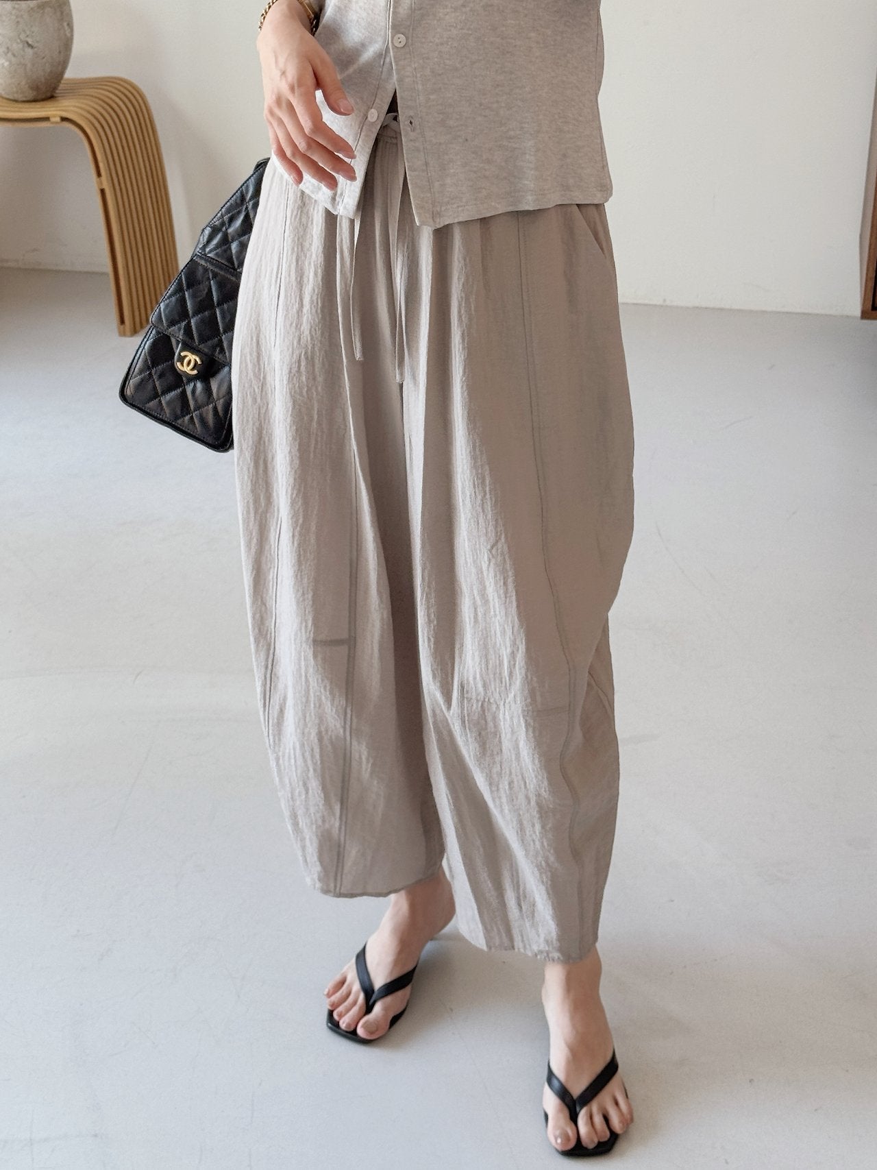 Slim Balloon Pants