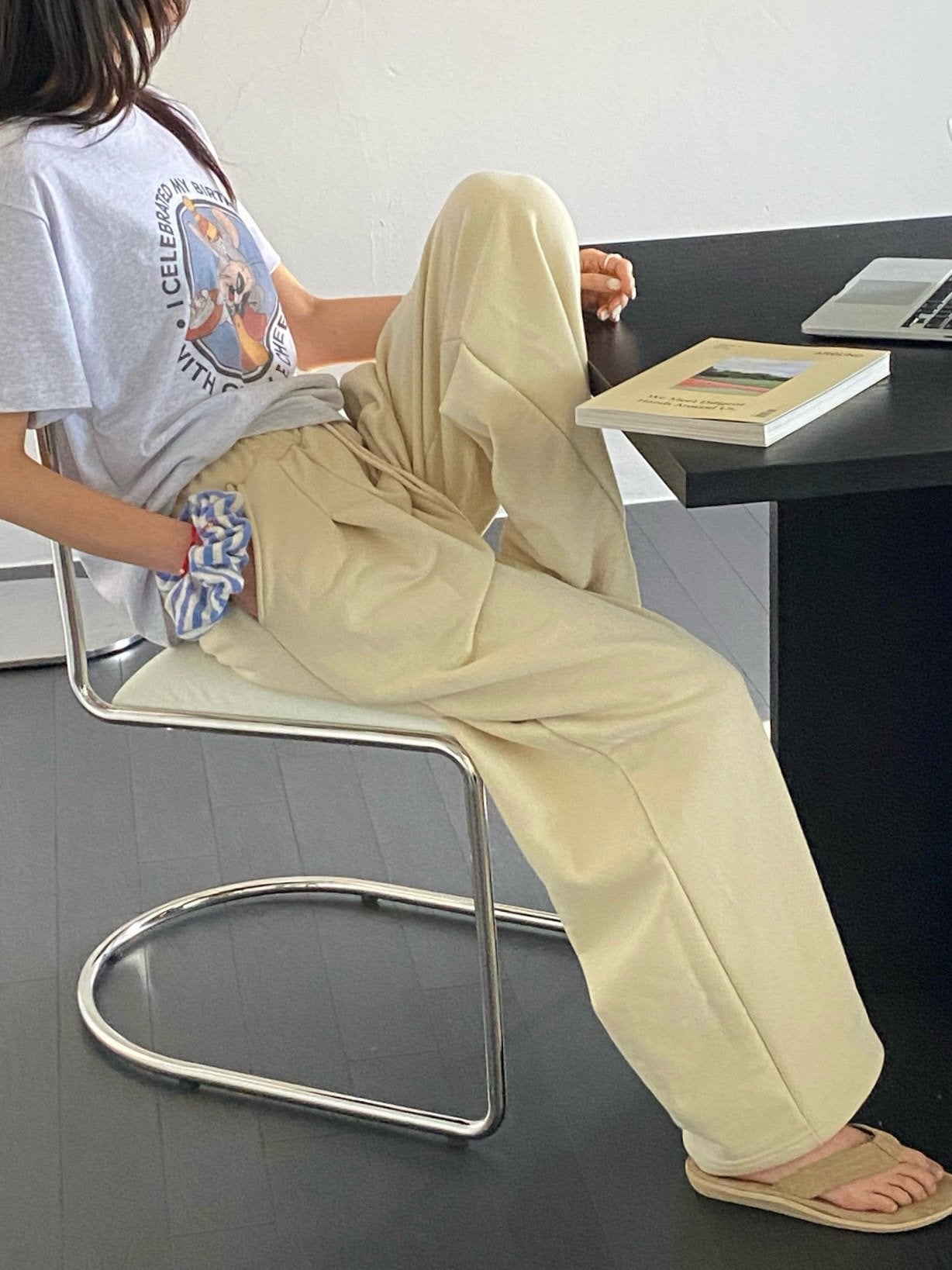 Pintuck Sweatpants