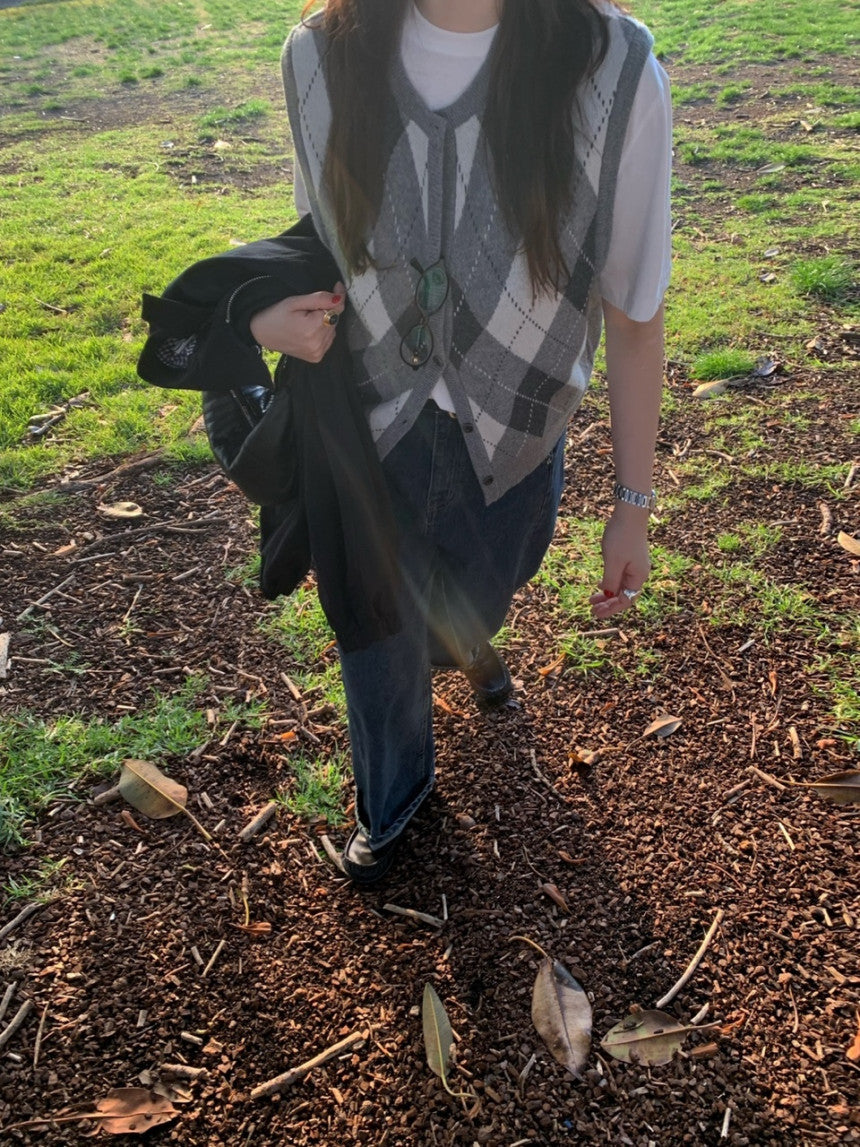 Argyle Vest