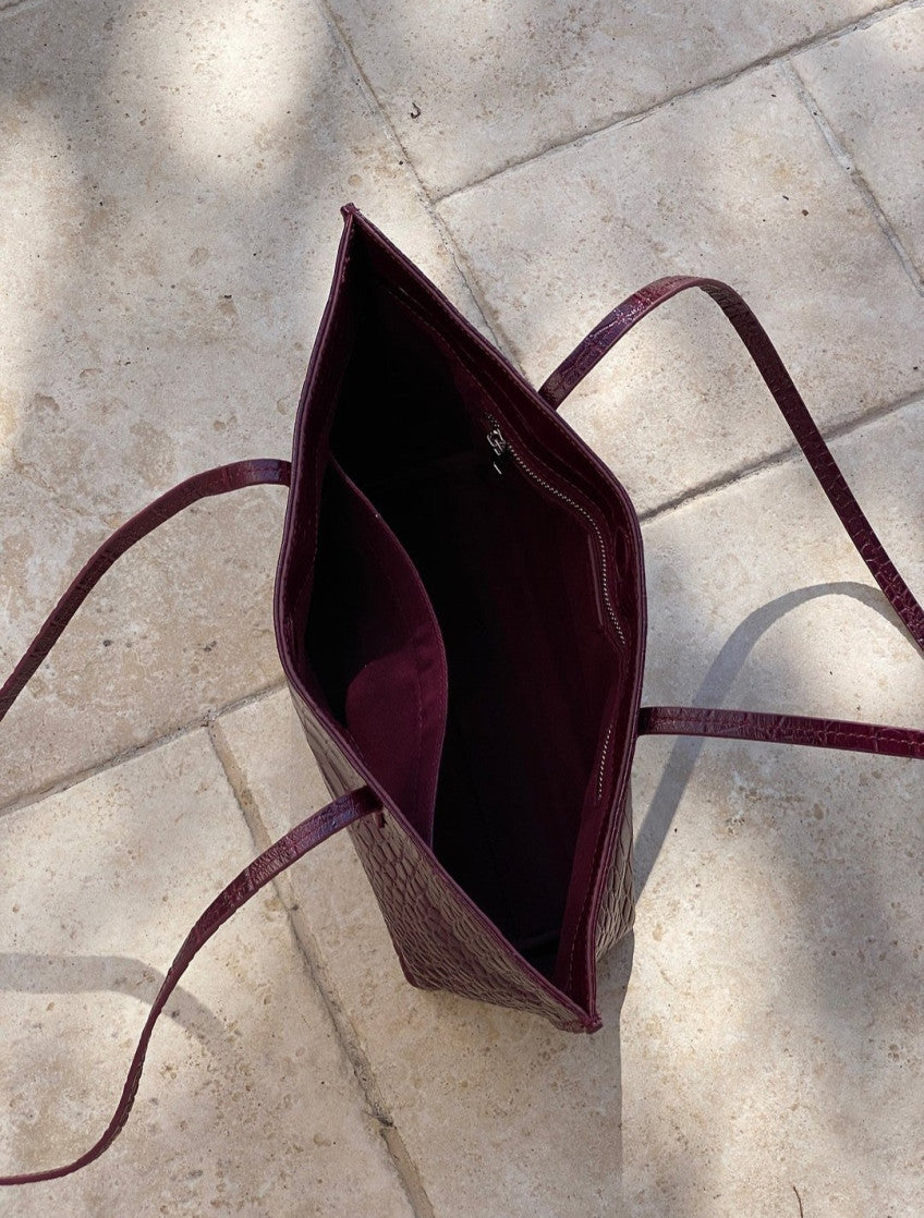 Croc Shoulder Bag