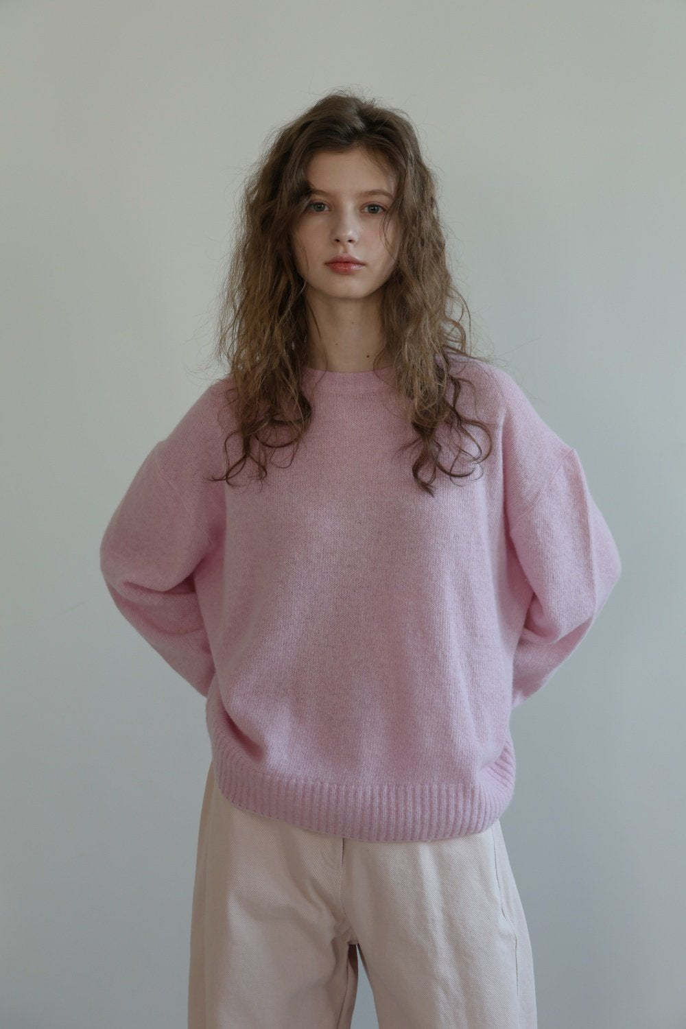 Back Button Sweater