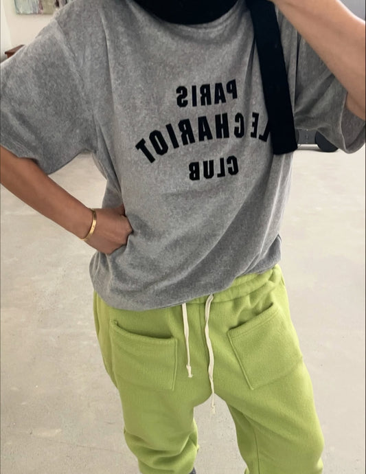 Velvet Lettering T Shirt