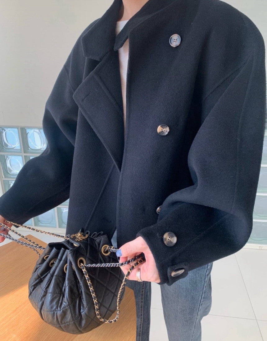Asymmetric Short Coat