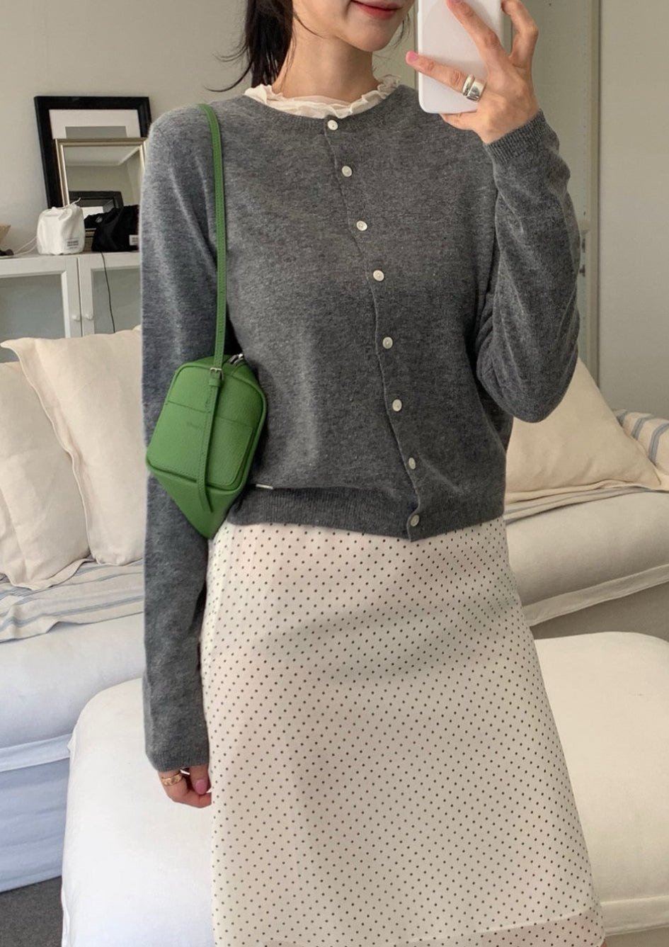 Olive Cardigan