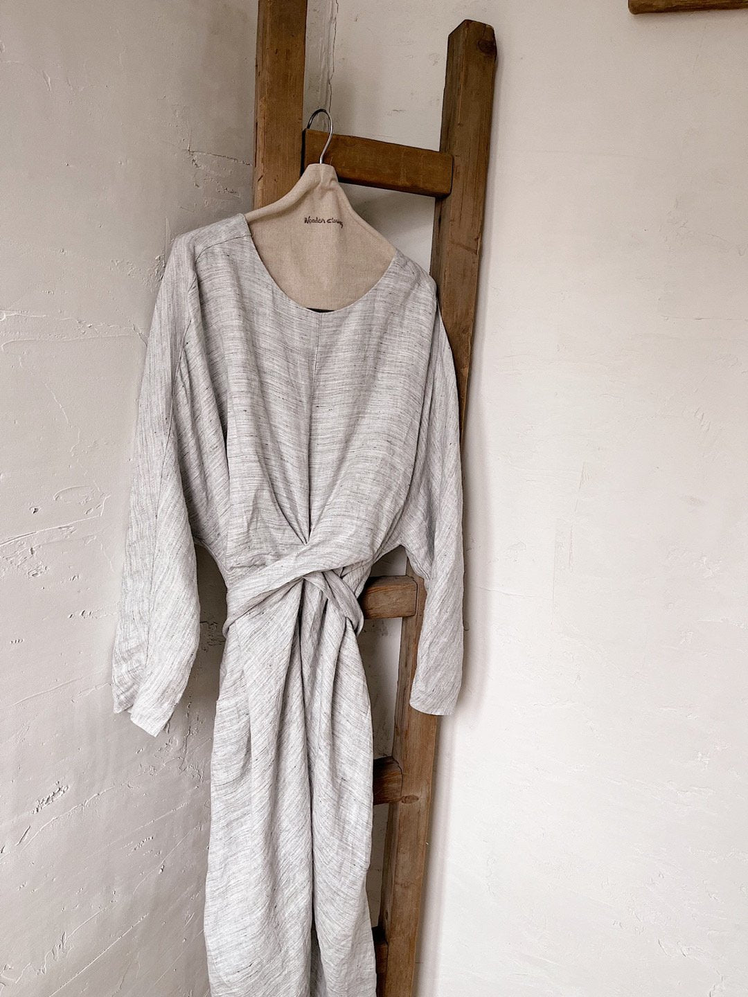 Linen Tie Dress