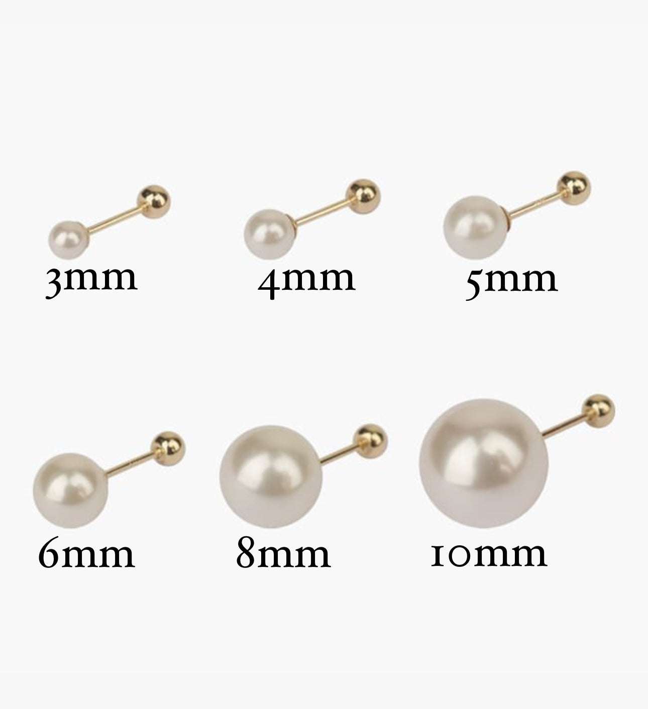 14k Pearl Piercing