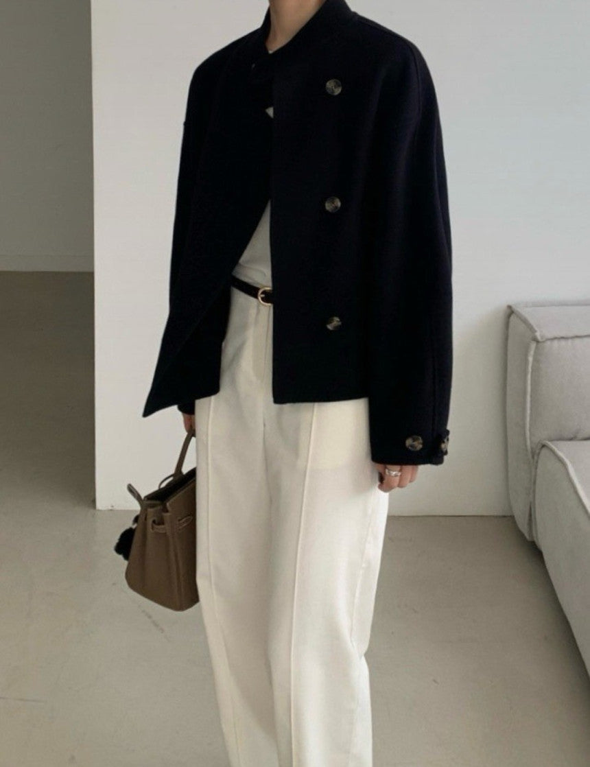 Asymmetric Short Coat