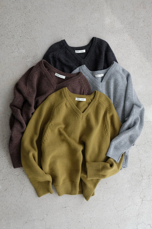 Yak V Neck Sweater