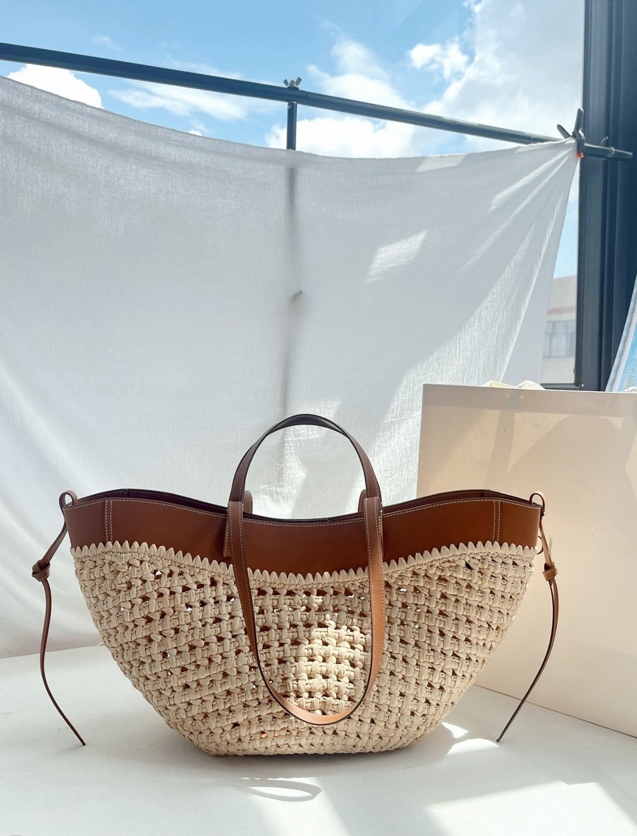 East Raffia Bag