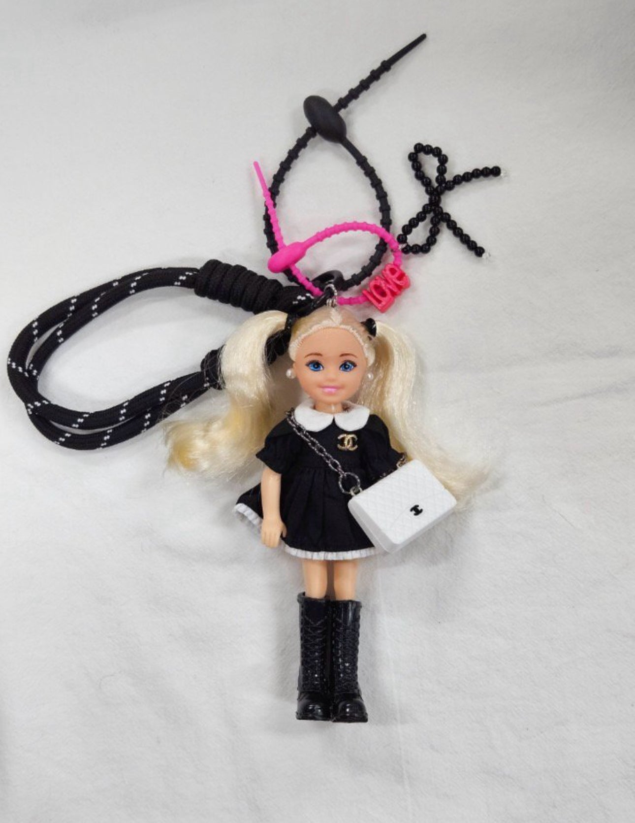 H Barbie Key Ring