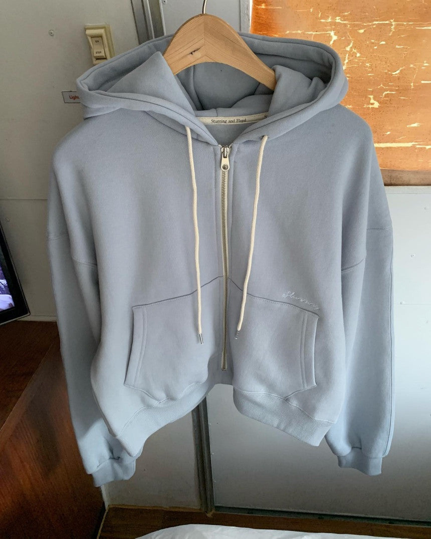 Fleece Hoodie Zip Up