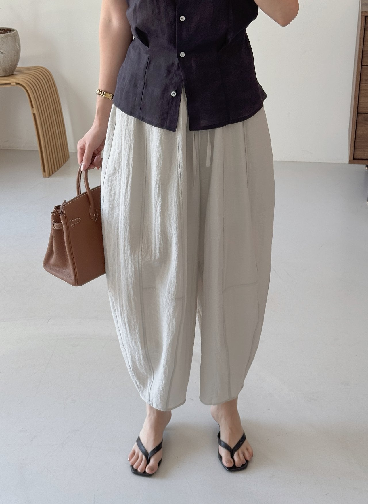 Slim Balloon Pants