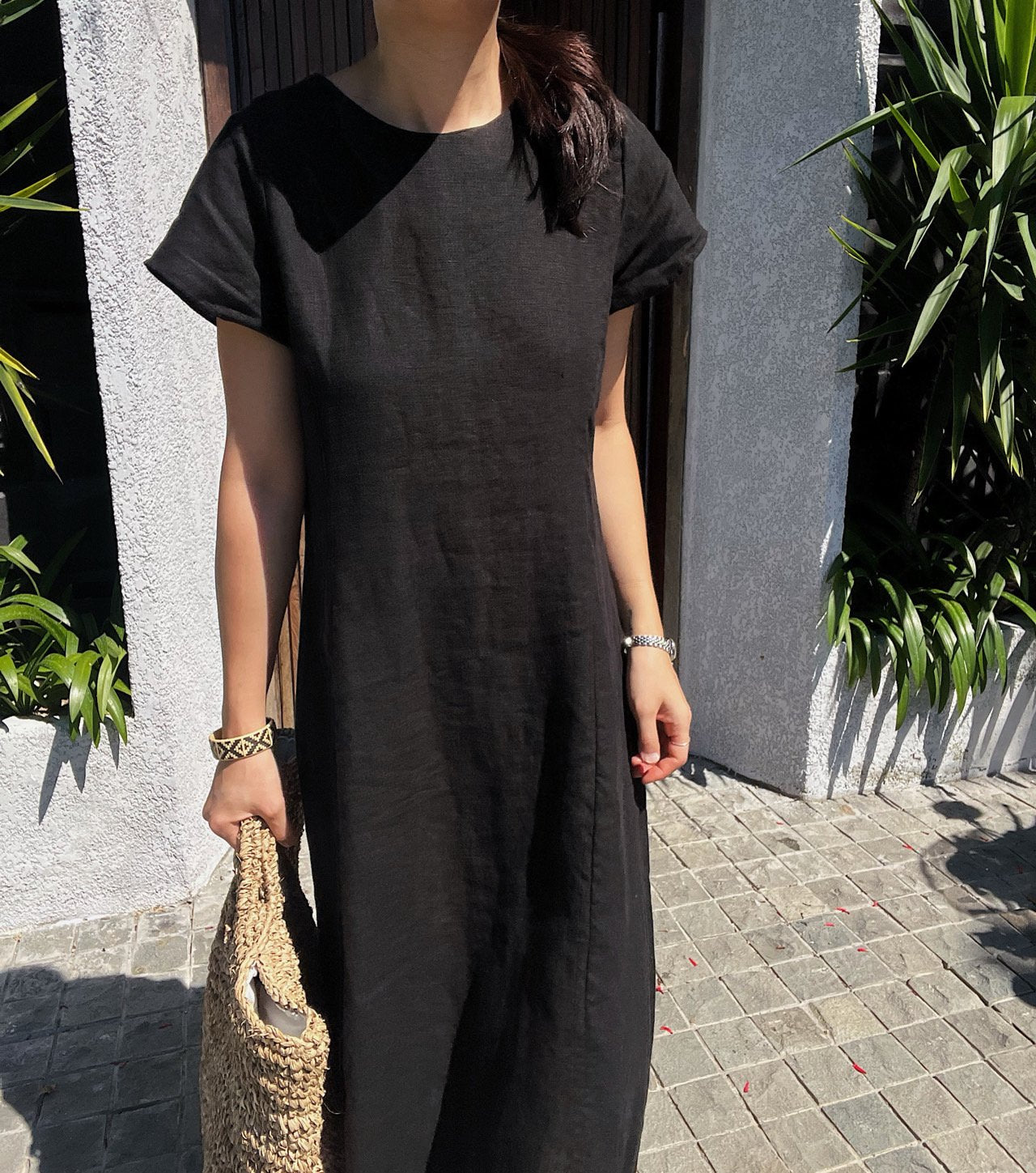 Simple Linen Dress