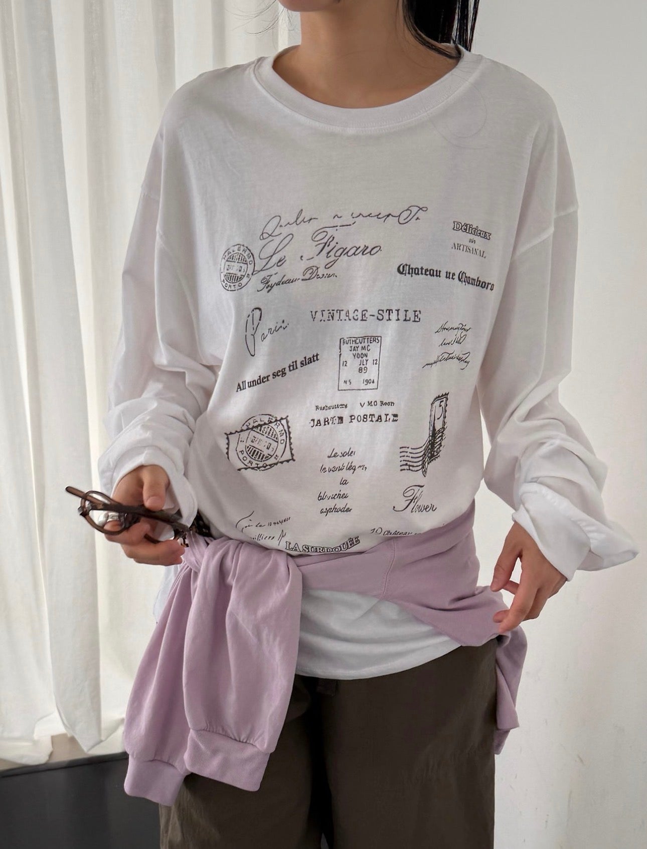 Lettering Long Sleeve