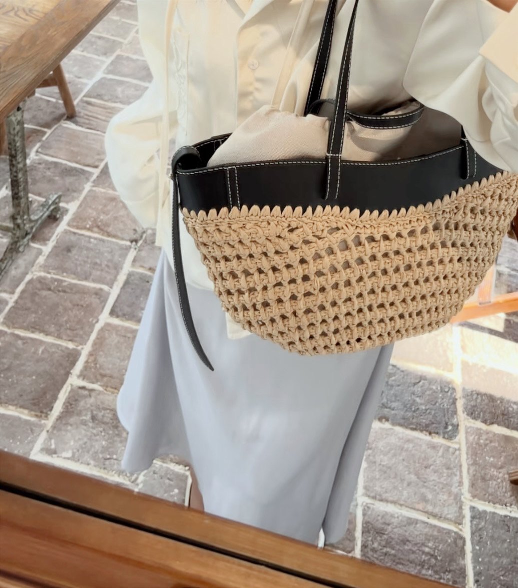 East Raffia Bag