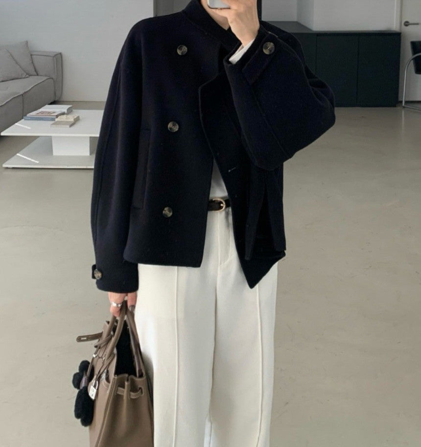 Asymmetric Short Coat