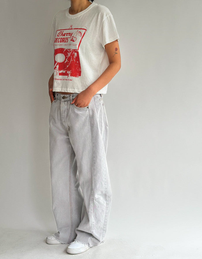 Cherry Cropped Tee