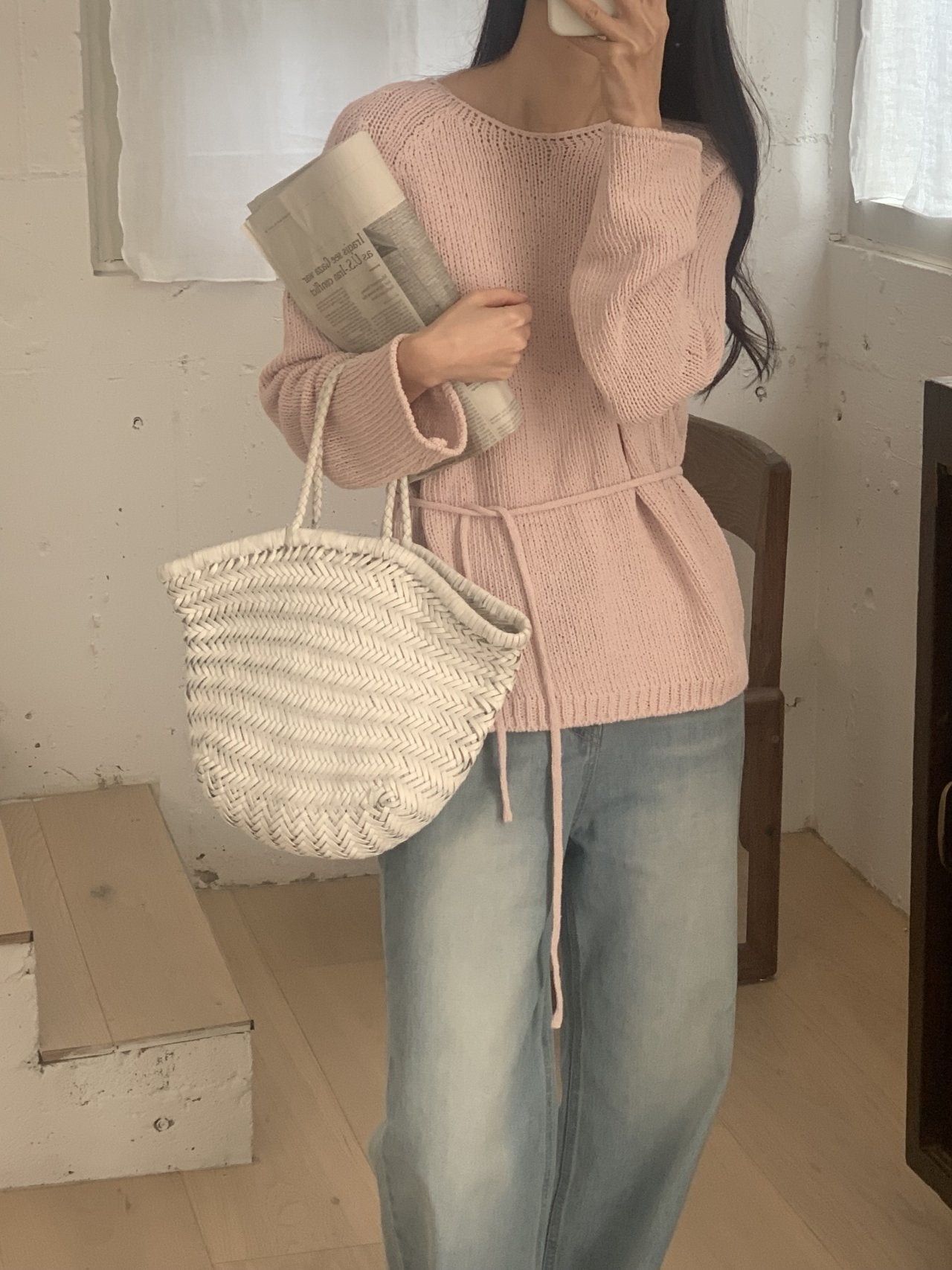 Cotton Lip Sweater