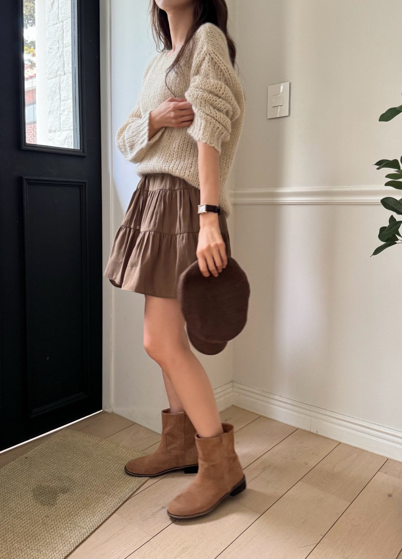 Fall Tiered Skirt