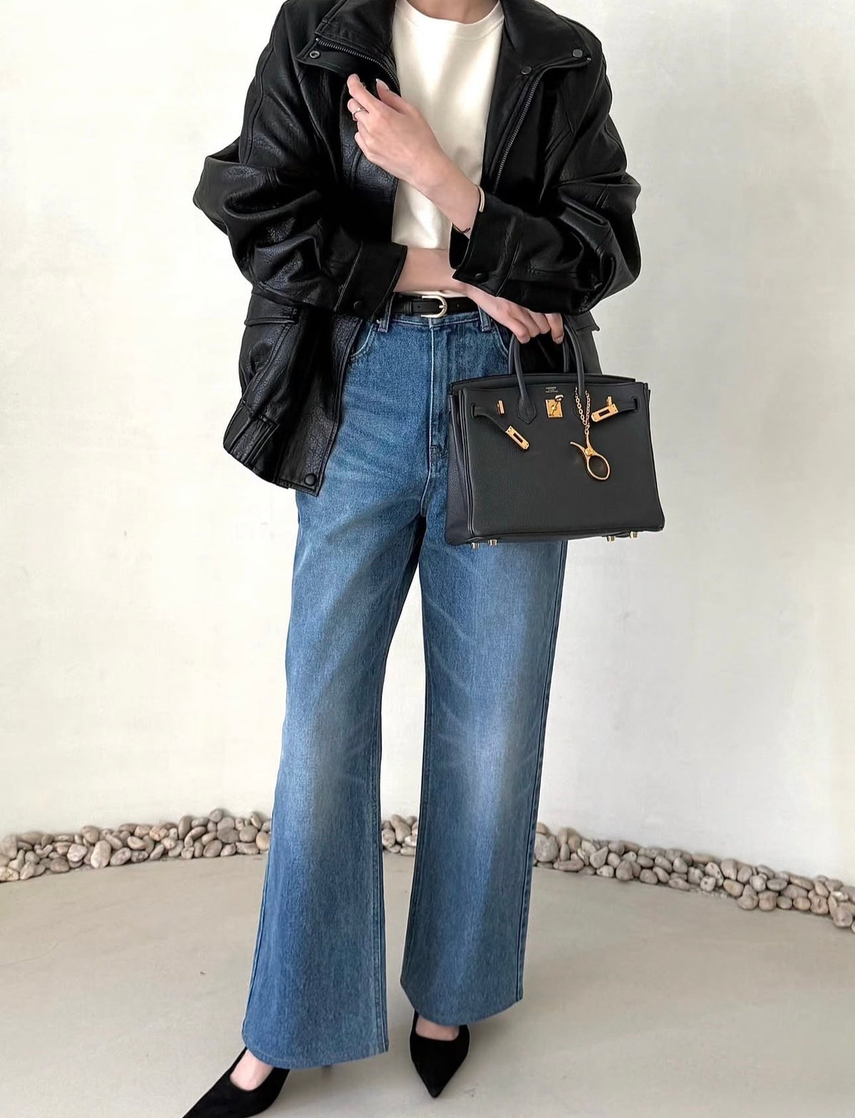 Soft Faux Leather Jacket