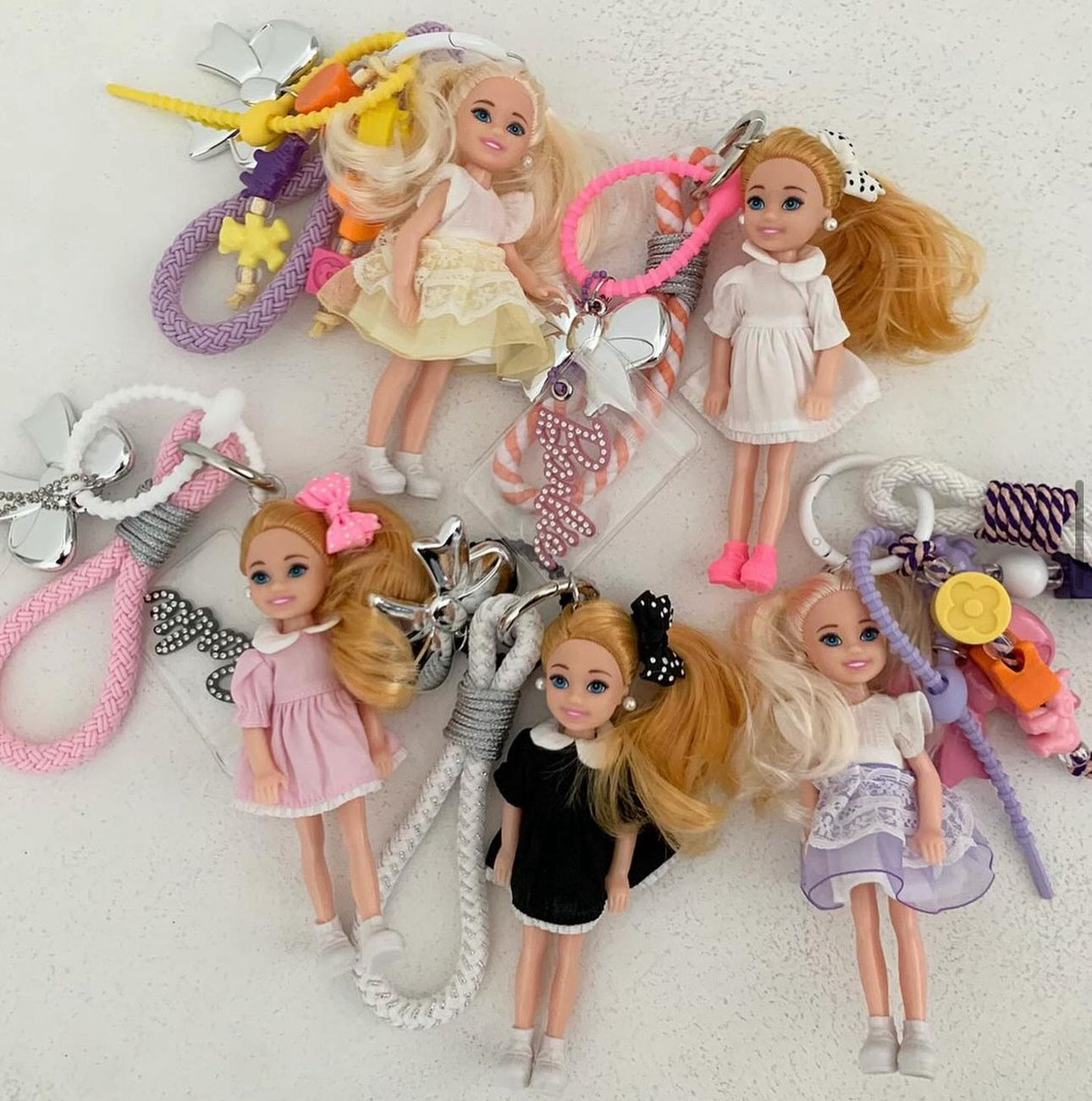 LA Barbie Keyring