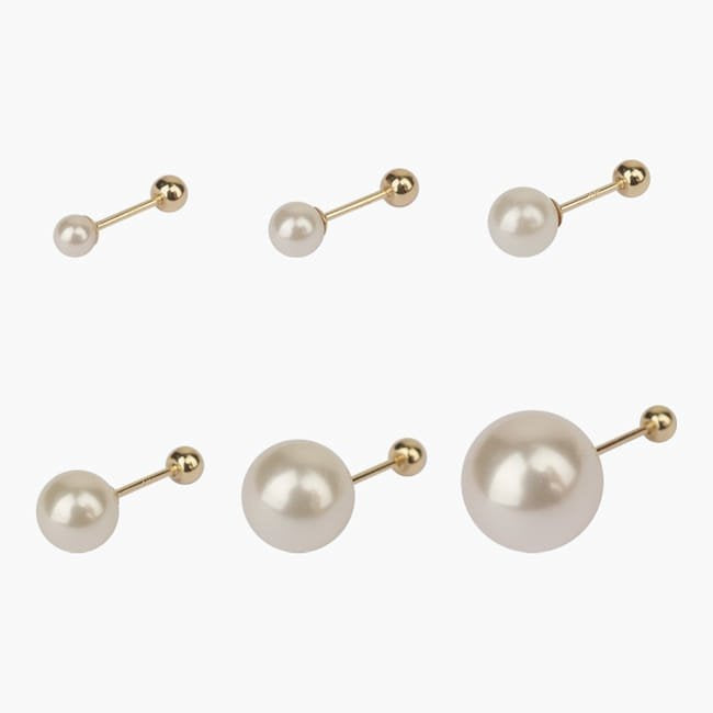 14k Pearl Piercing