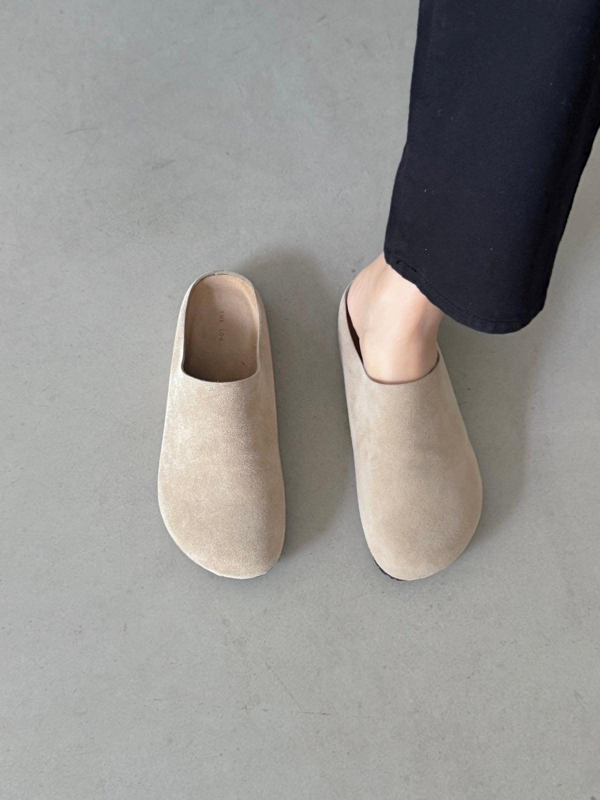 Suede Mule