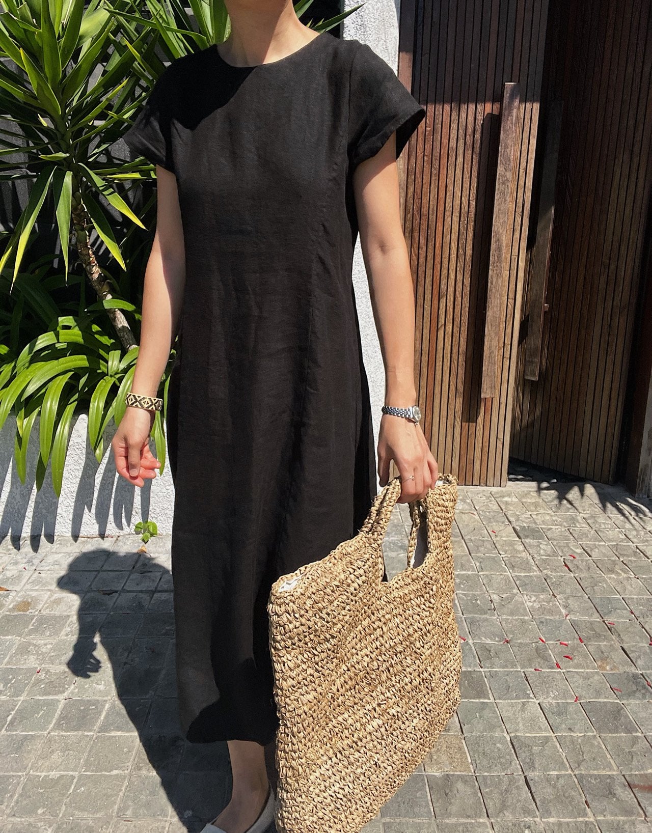 Simple Linen Dress