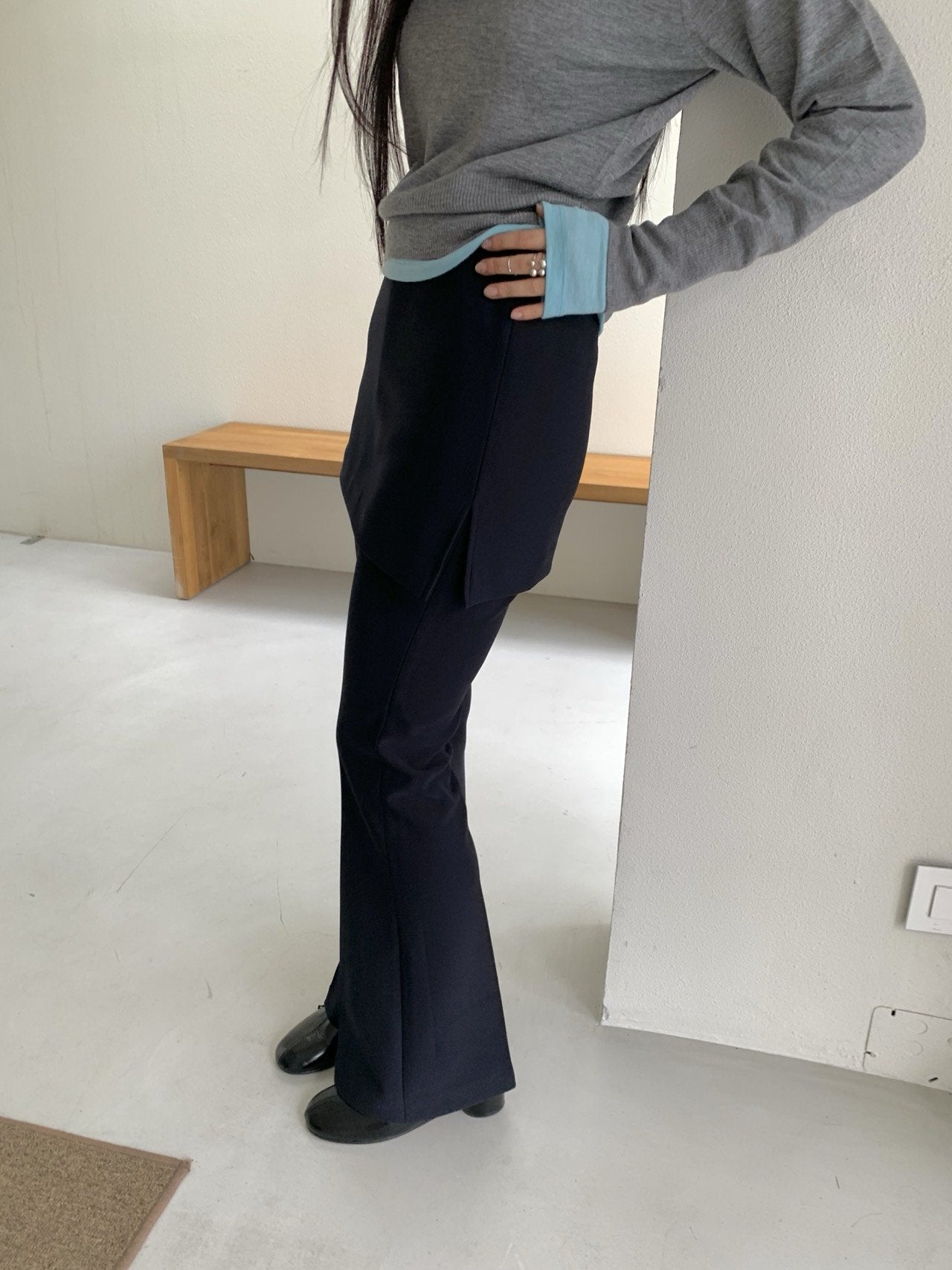 Fan Boot Cut Pants