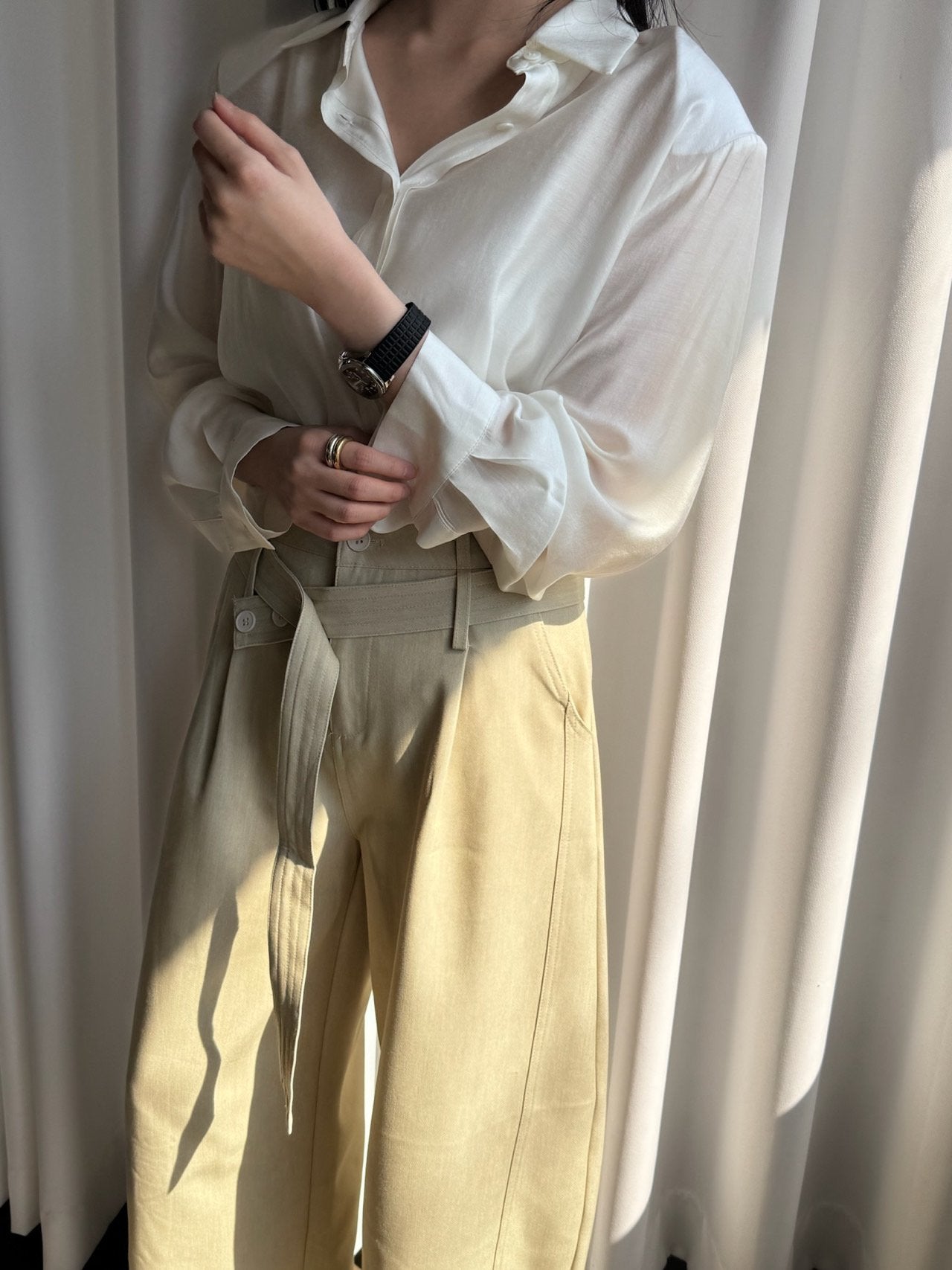 Curve Baggy Pants
