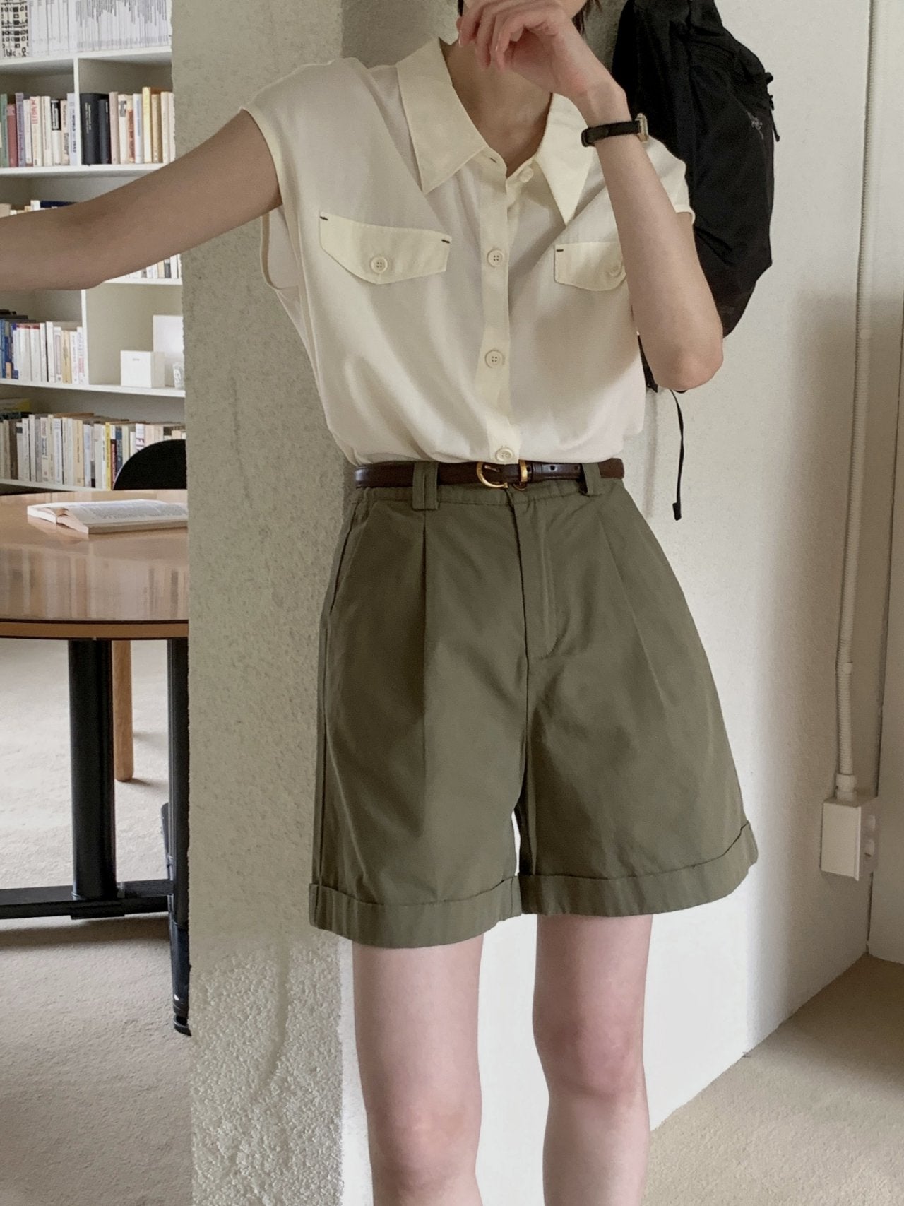 Linen Cotton Shorts