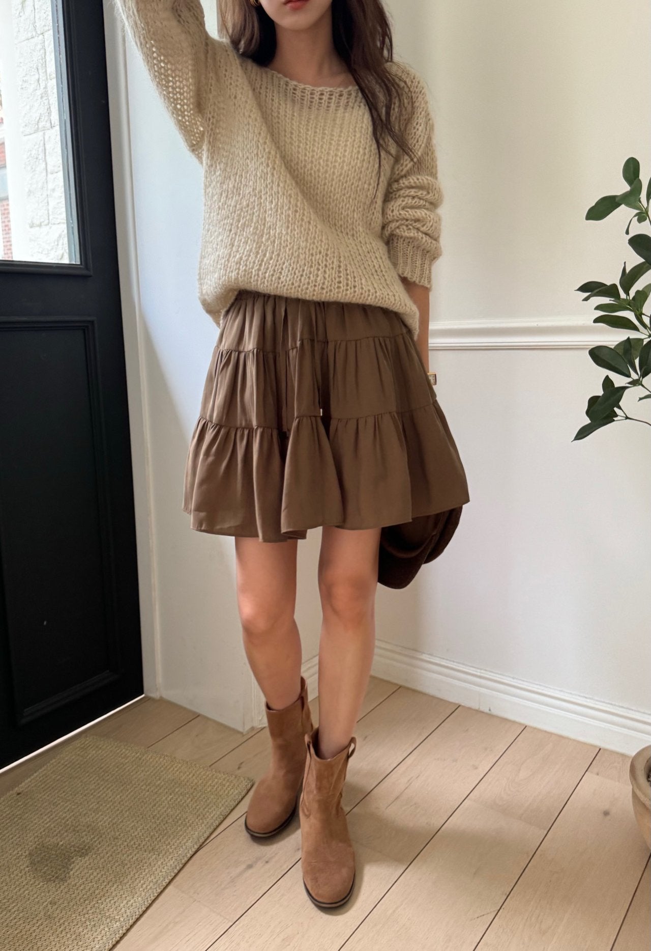 Fall Tiered Skirt