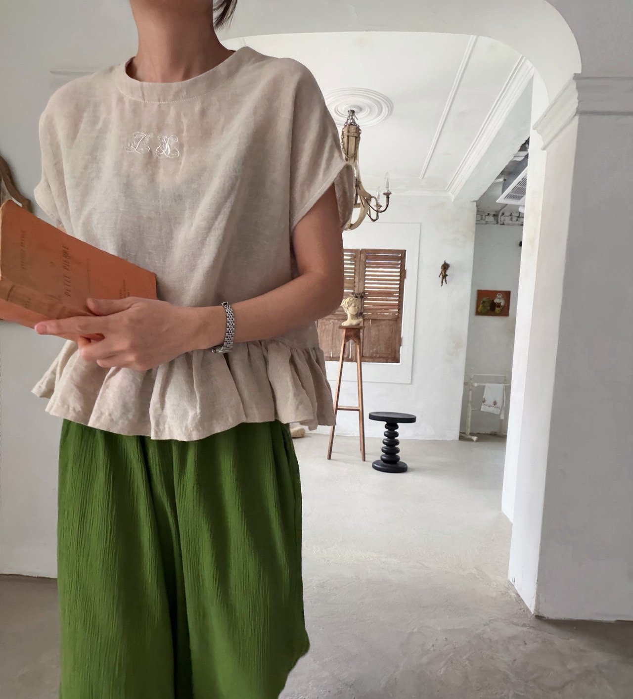 Lauren Linen Blouse