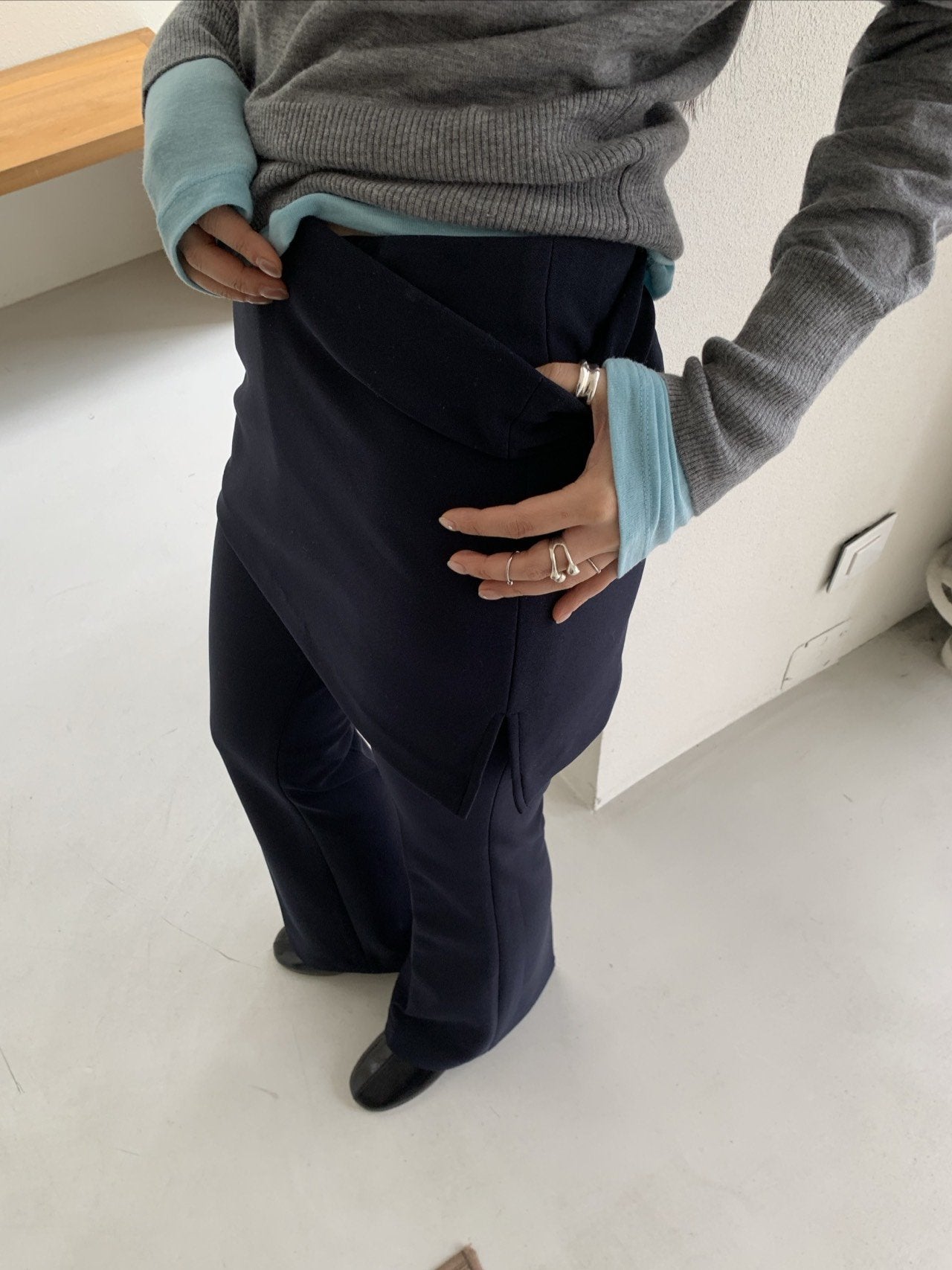 Fan Boot Cut Pants
