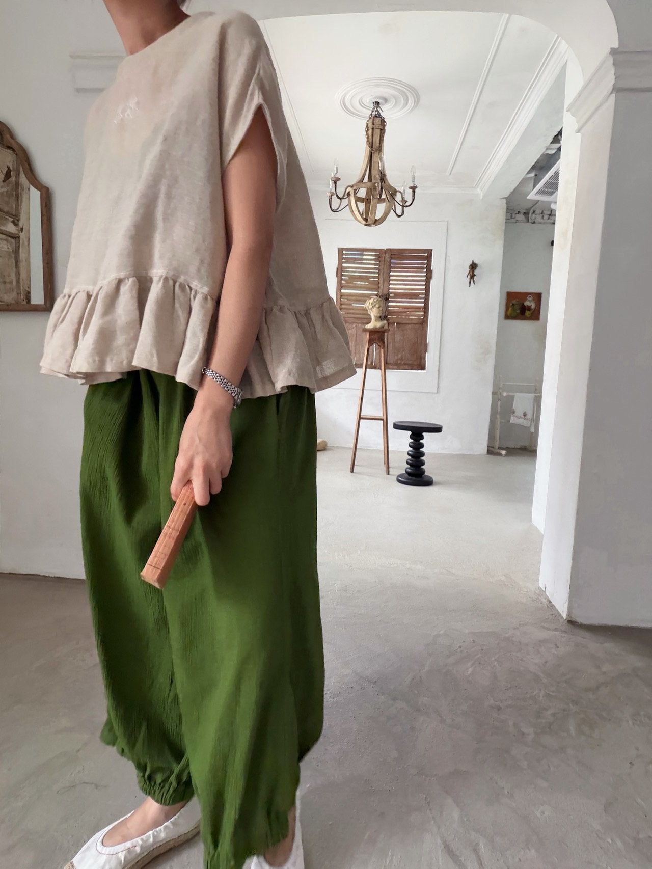 Lauren Linen Blouse