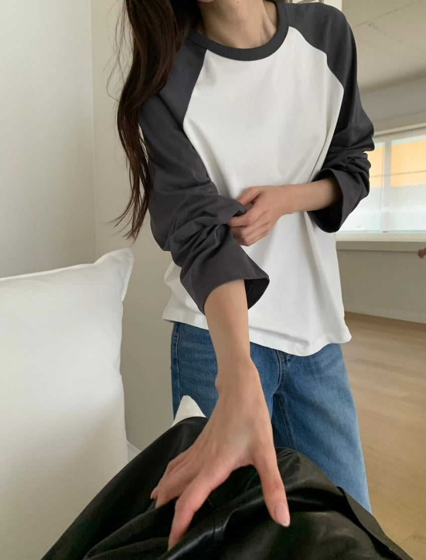 A Raglan Long Sleeve