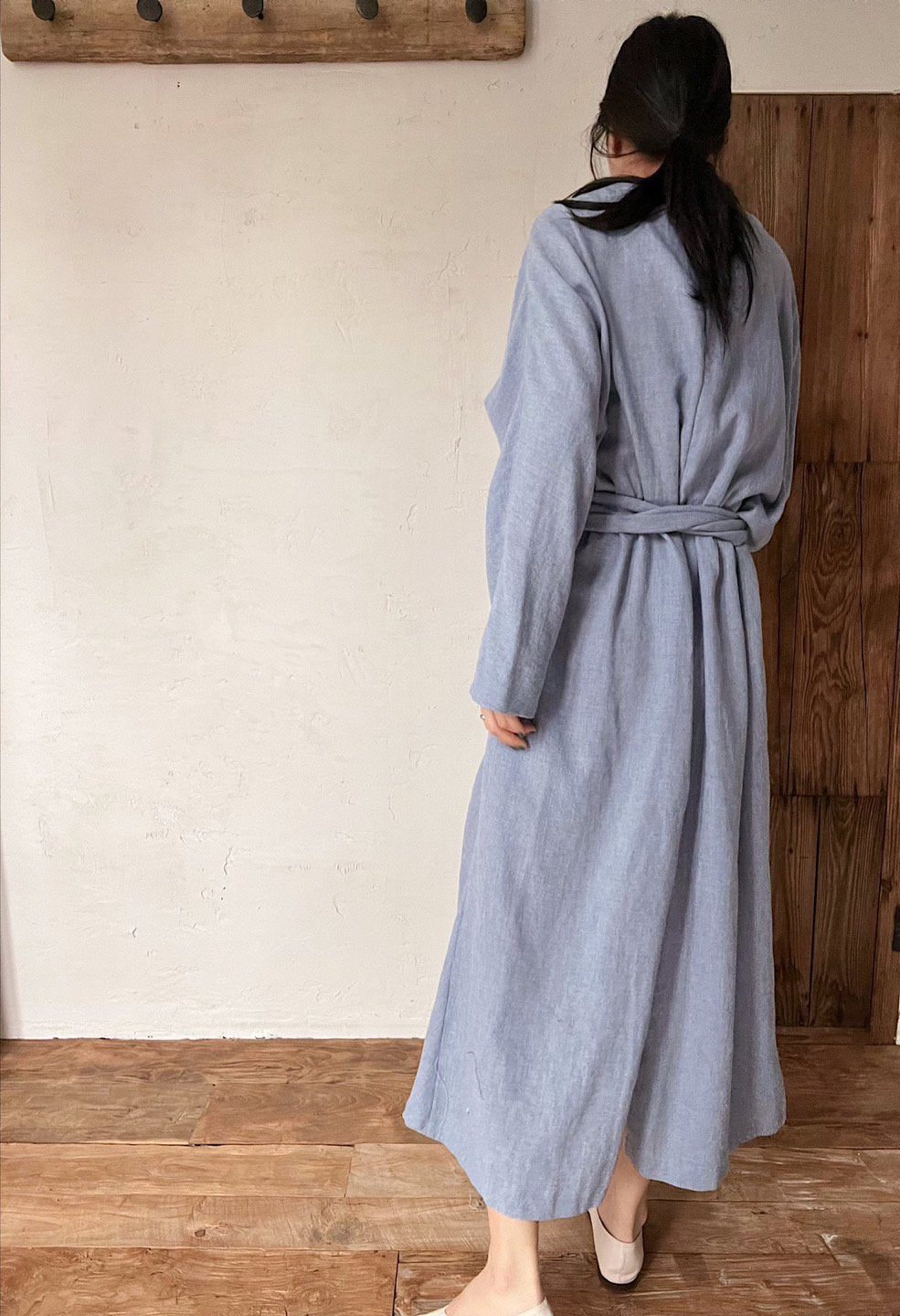 Linen Tie Dress