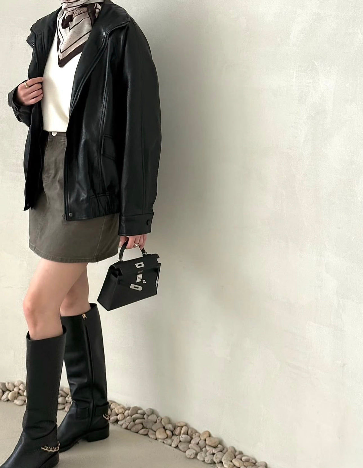 Soft Faux Leather Jacket
