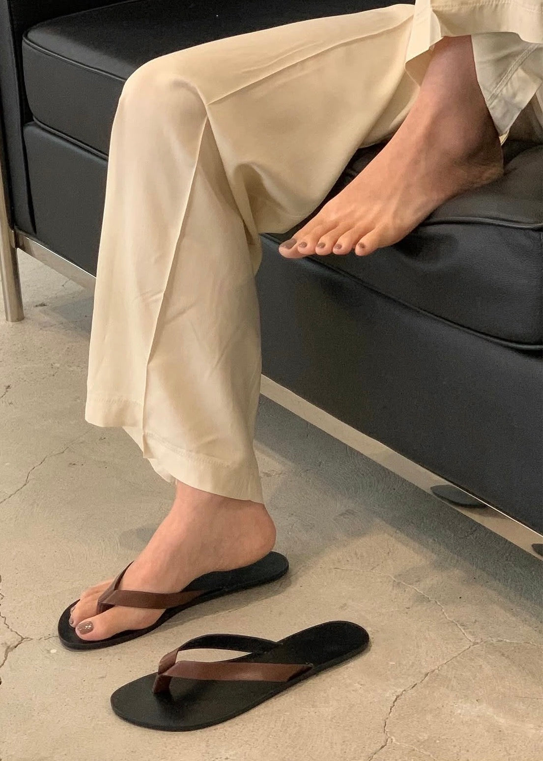 Leather Flip Flop