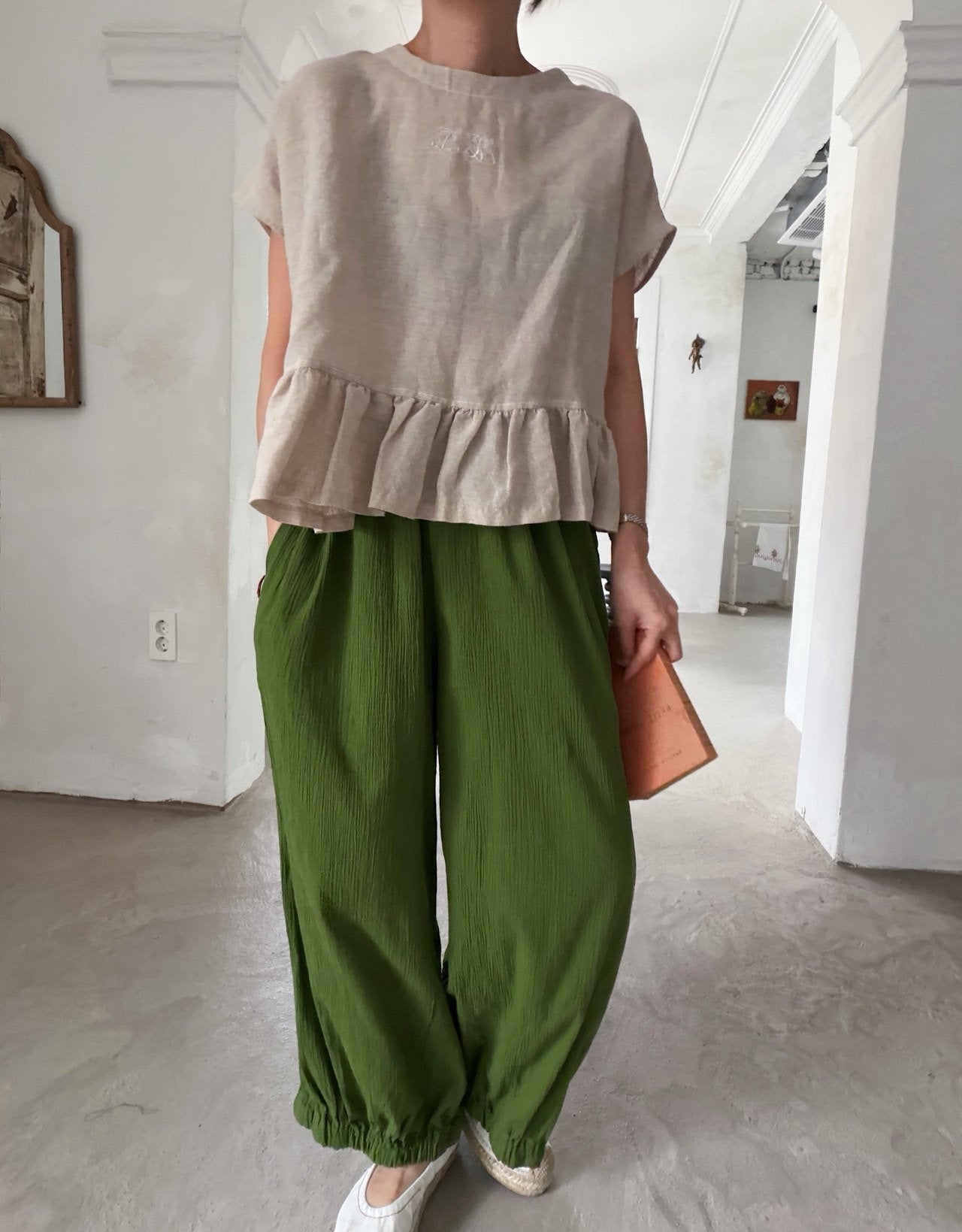 Lauren Linen Blouse