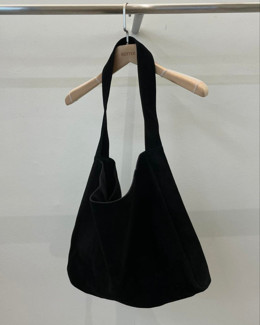 Sueded Shoulder Bag