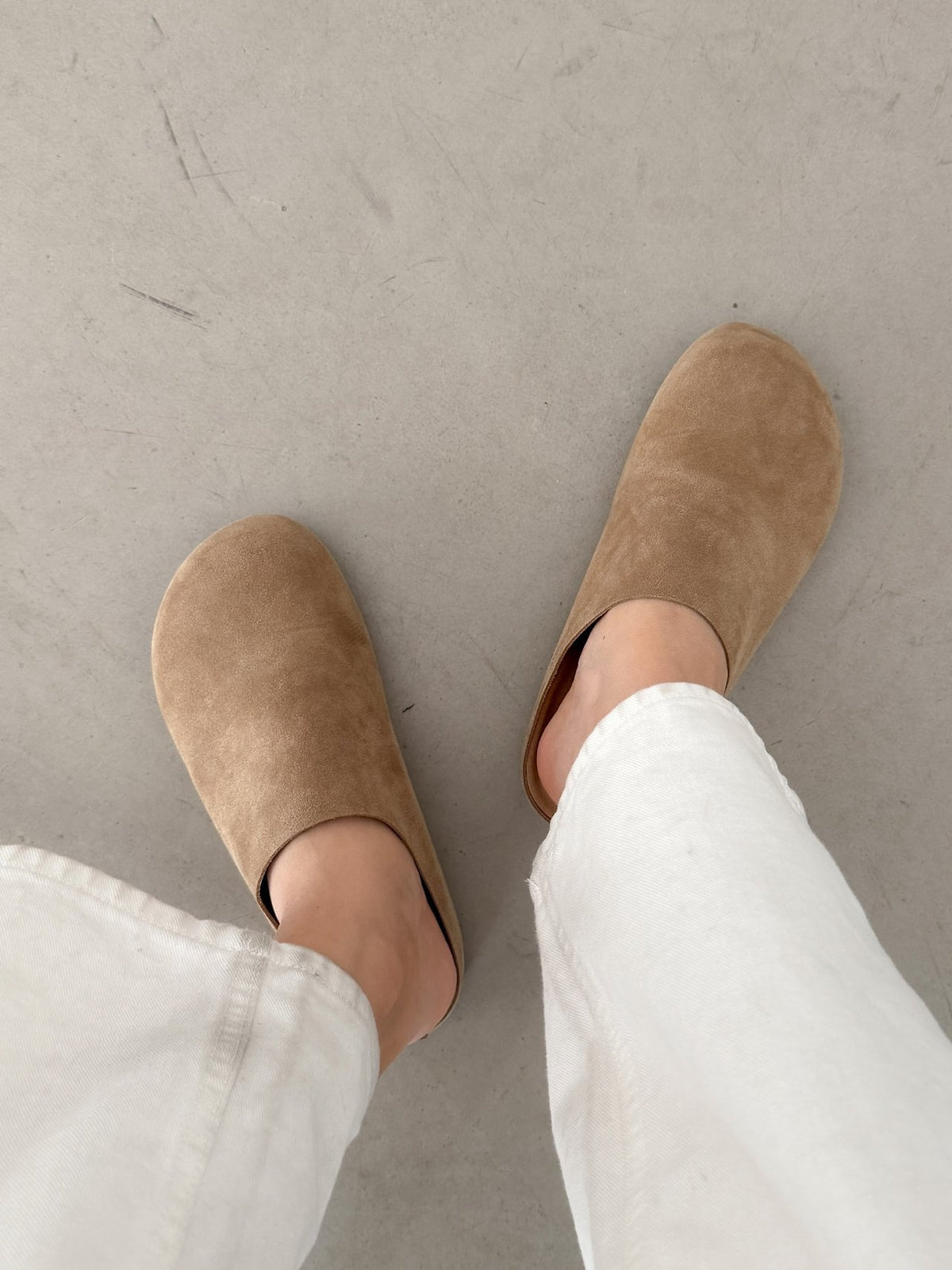 Suede Mule