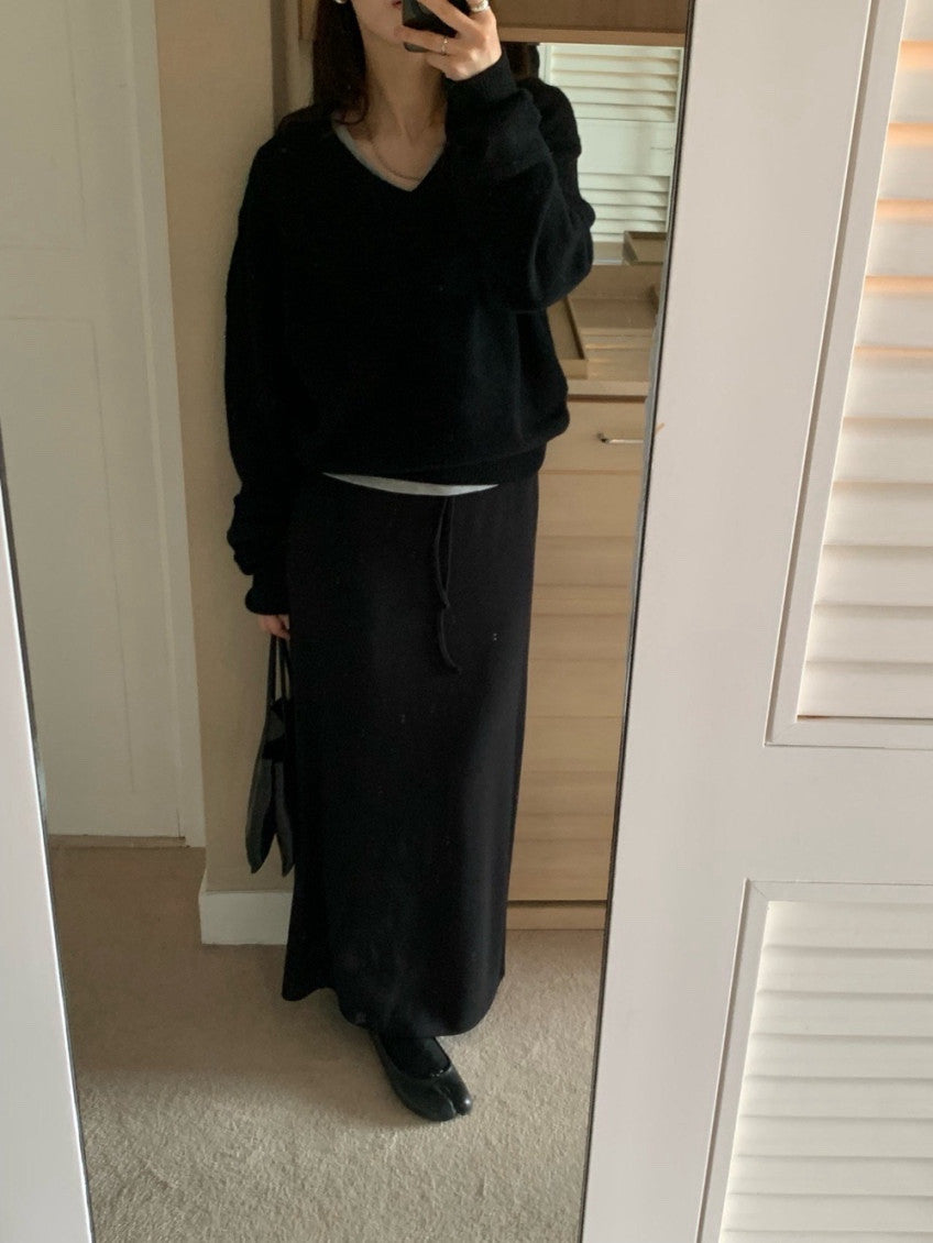 Light V Neck Sweater