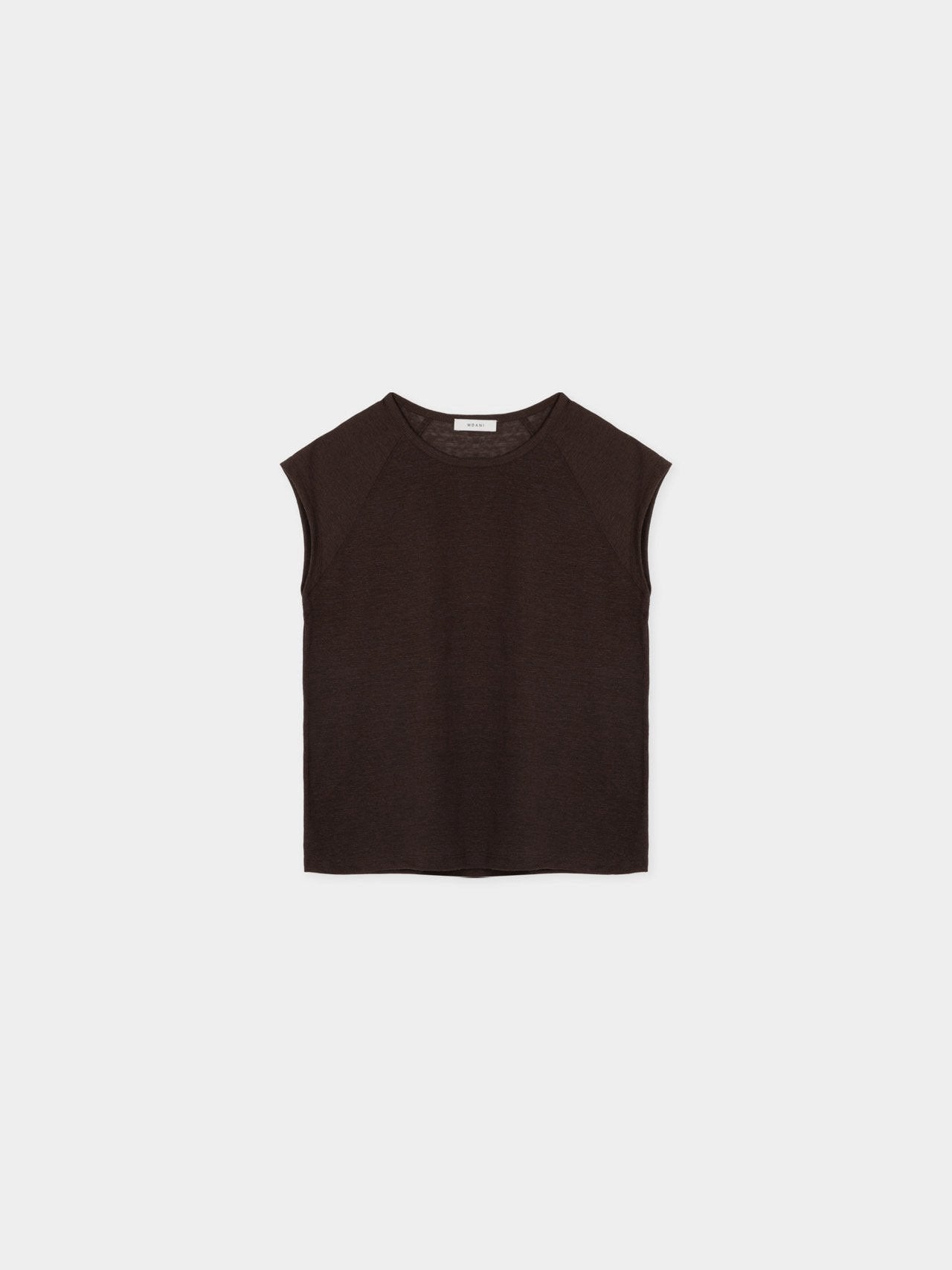 Linen Cap Sleeve Top
