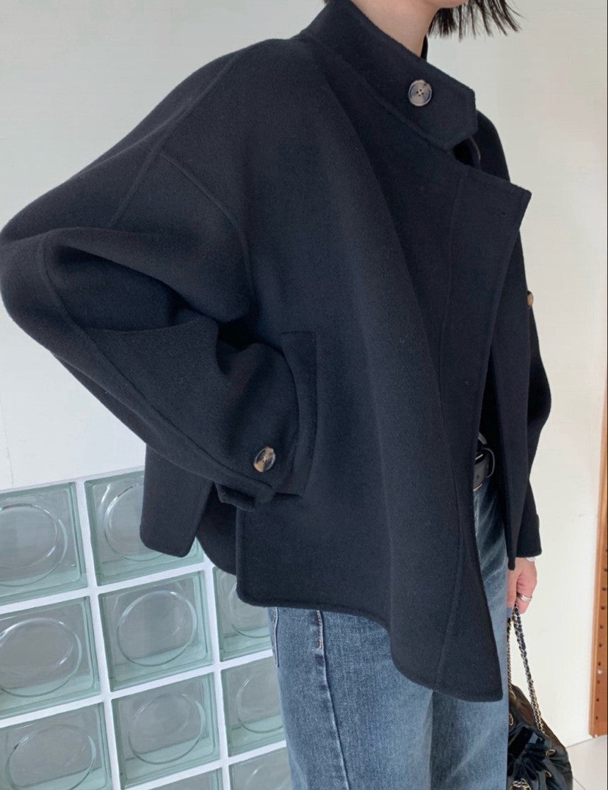 Asymmetric Short Coat