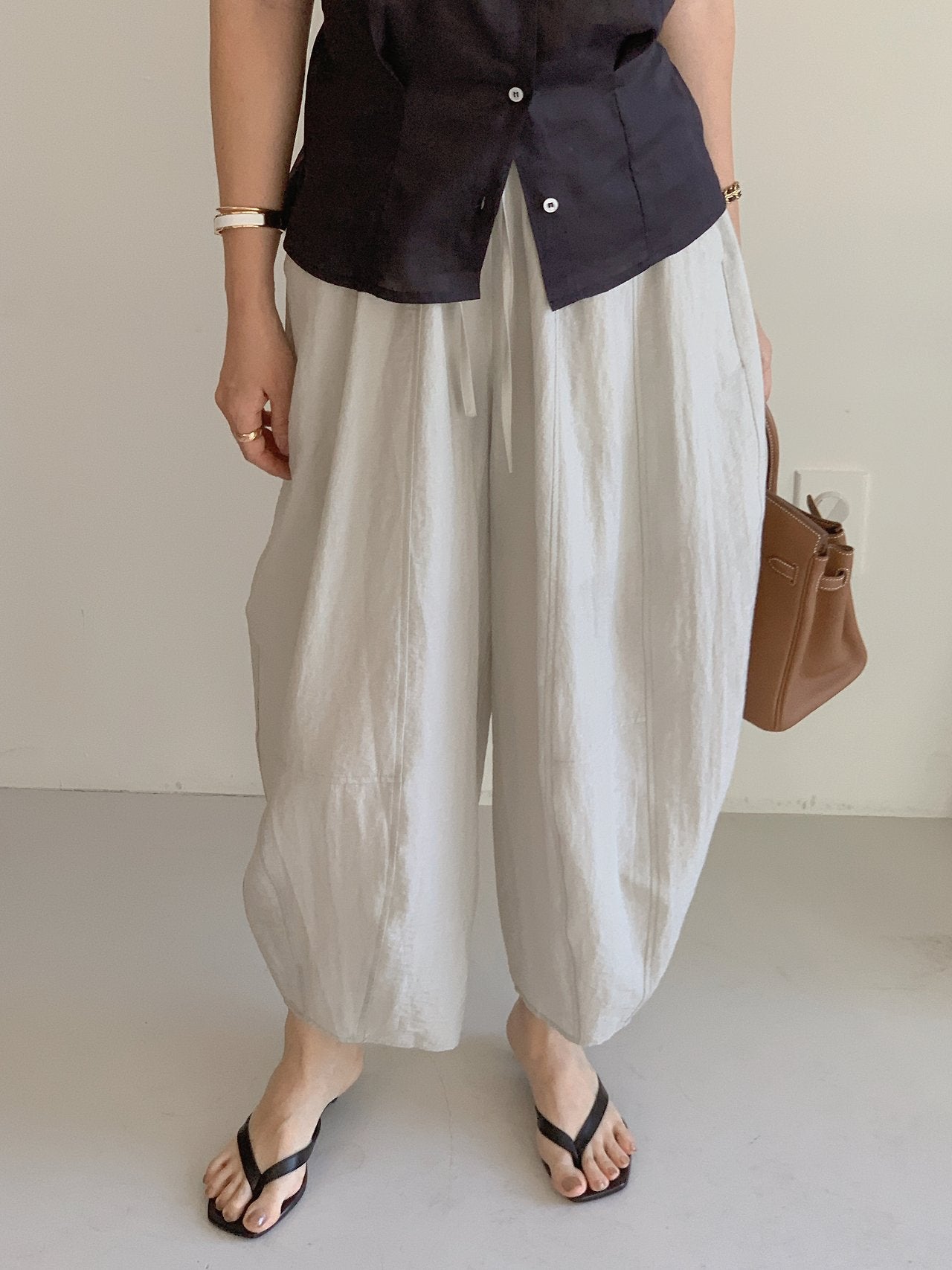 Slim Balloon Pants