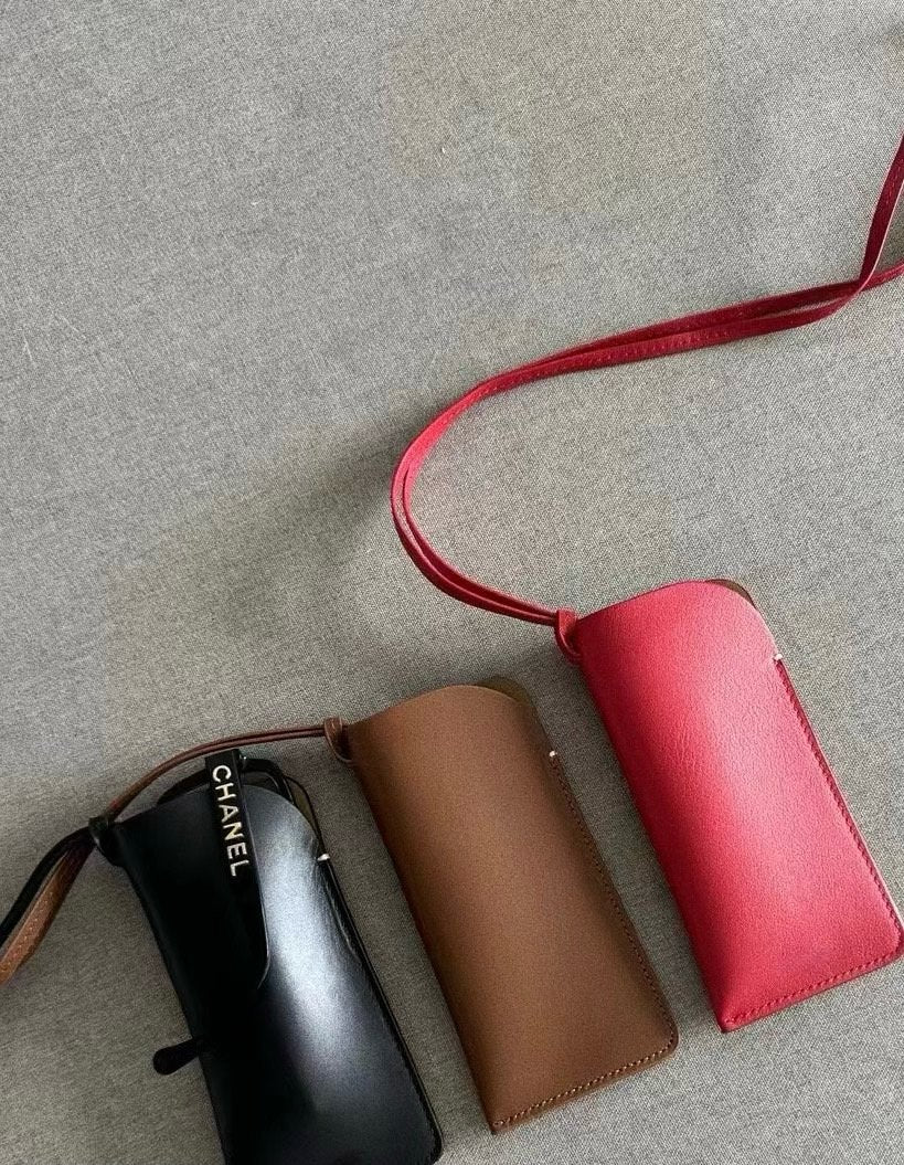 Leather Glasses Case