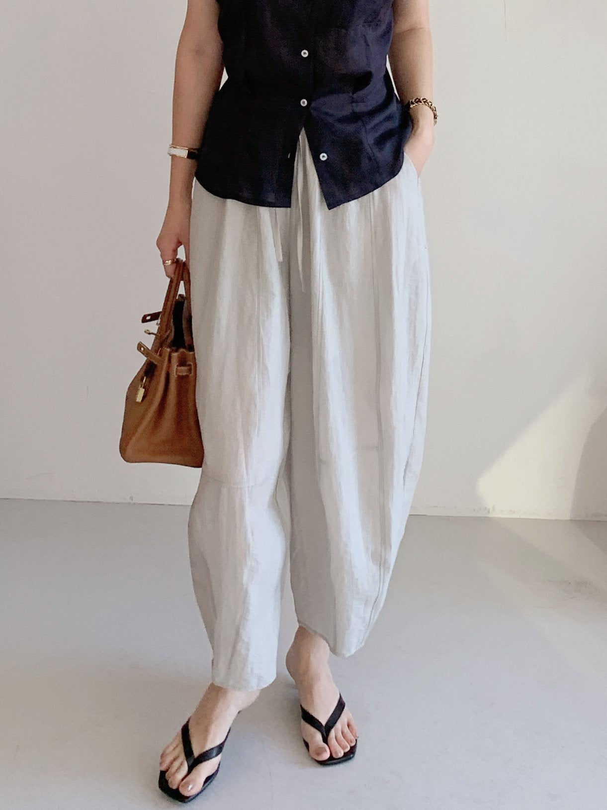 Slim Balloon Pants