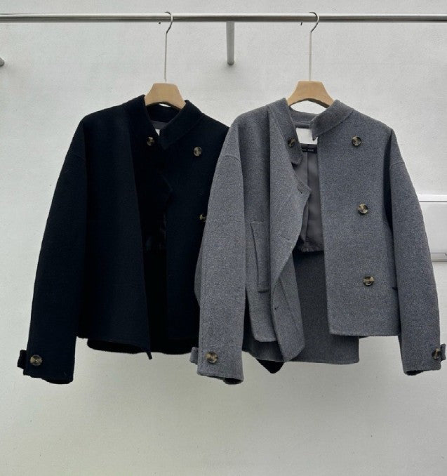 Asymmetric Short Coat