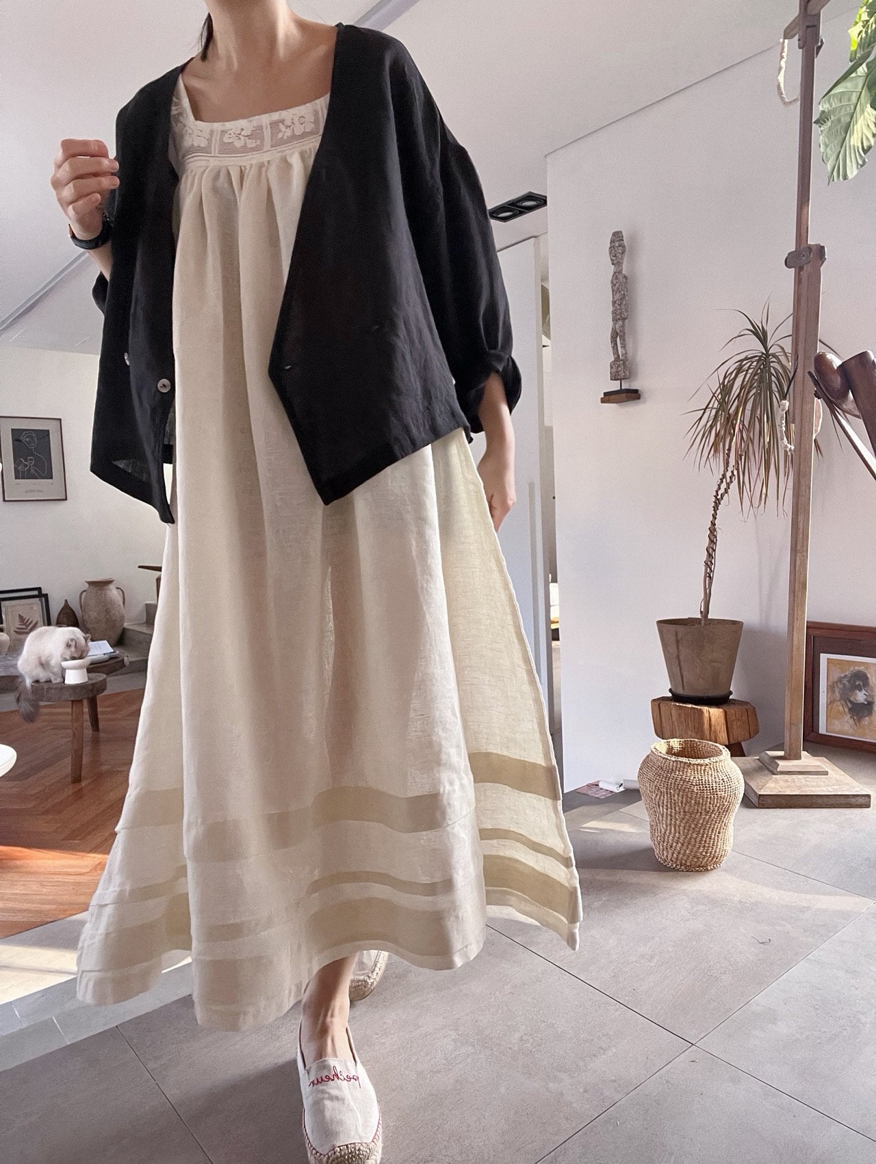 Linen Cardigan